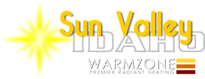 Warmzone Radiant Heat logo for Sun Valley, Idaho.